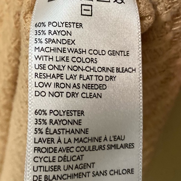 UO Out From Under Slouchy Tie Front Long Sleeve Waffle Knit Shirt - Picture 4 of 5